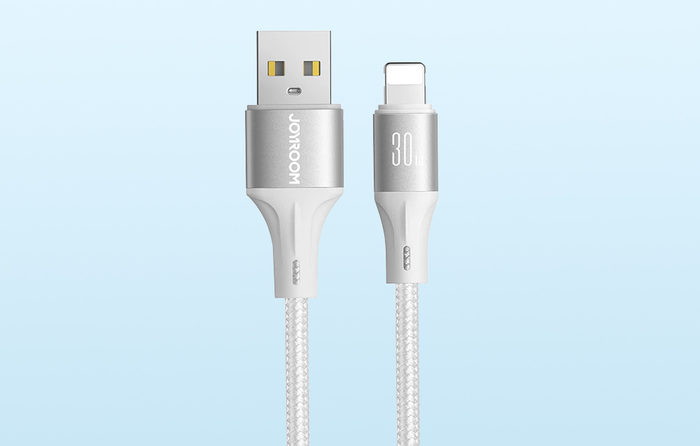 Joyroom Cable USB to Lightning Joyroom SA25-AL3 / 3A / 1.2m (White)