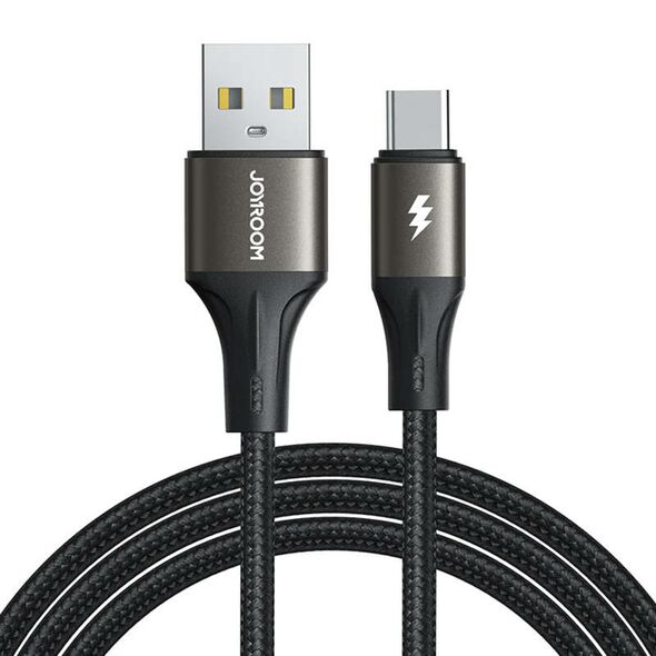 Joyroom Cable Light-Speed USB to USB-C SA25-AC3 / 3A / 1.2m (black)