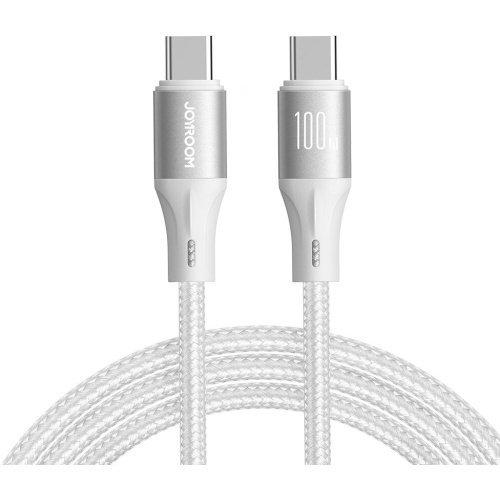 Joyroom Light-Speed ​​Series USB-C to USB-C Cable 1.2 m White