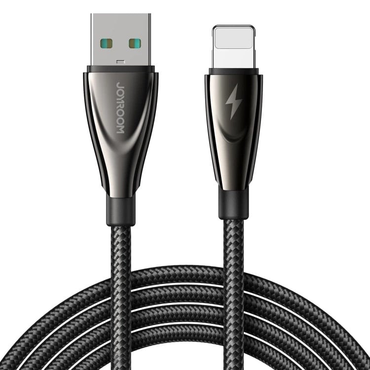 Joyroom Pioneer Series SA31-AL3 cable with USB-A / Lightning connectors with a current of 3A and a length of 1.2 m - black