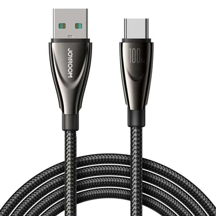 Joyroom Pioneer - SA31-AC6 - USB-A/USB-C Cable 100W 1.2m - Black