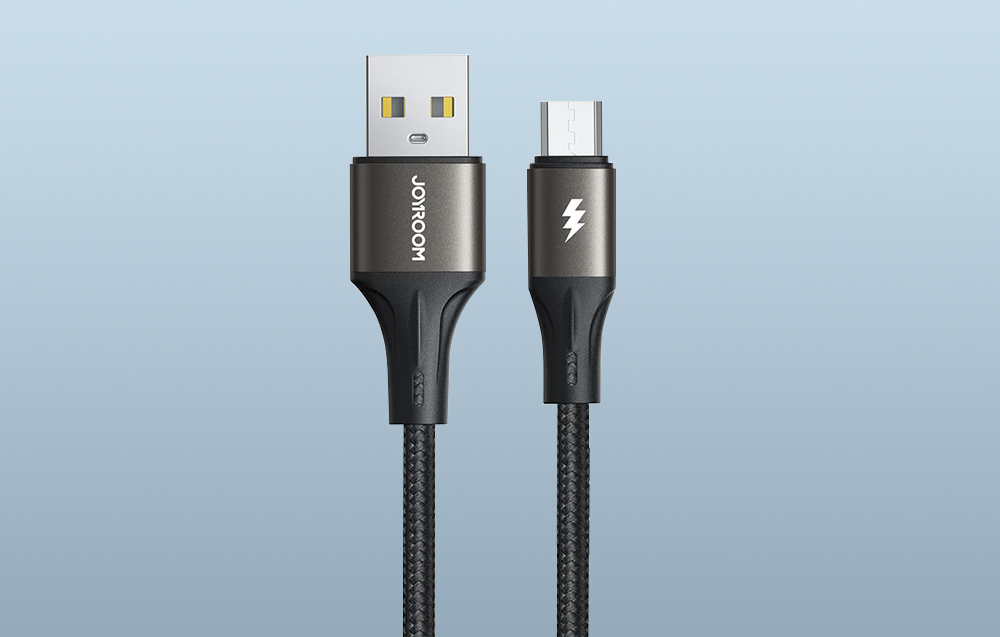 Joyroom Cable USB Joyroom Light-Speed ​​USB to Micro SA25-AM3 , 3A , 2m (black)