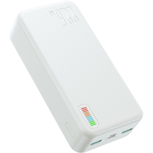 Powerbank 30000mAh with a power of up to 22.5 W Joyroom Dazzling Series QP196 – White
