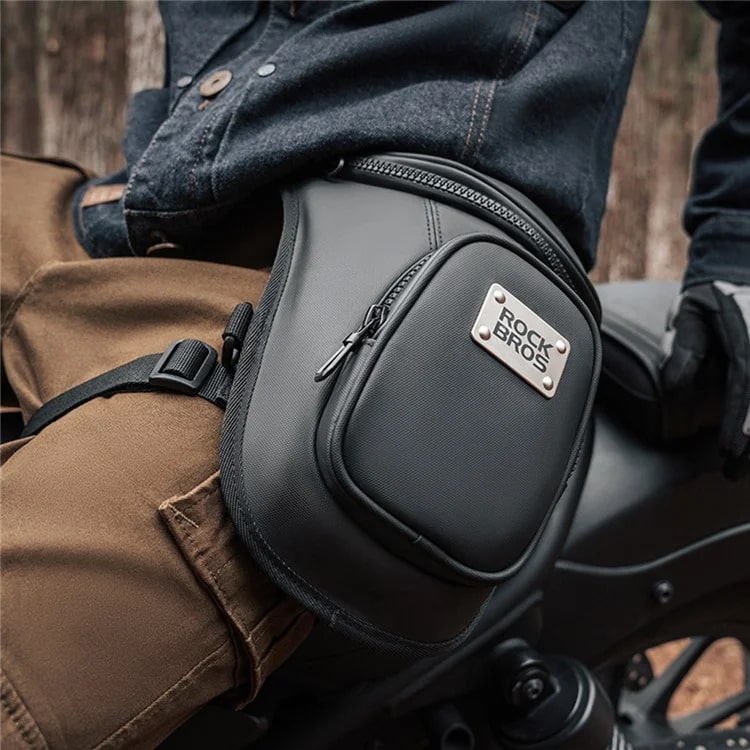 ROCKBROS Double Layer Motorcycle Portable Waist Belt Bag
