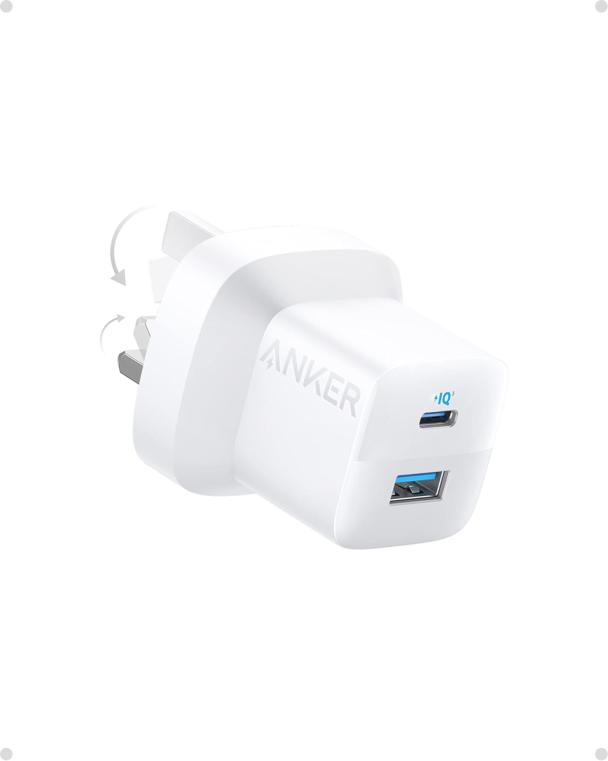 Anker 33W Dual USB C Charger - White