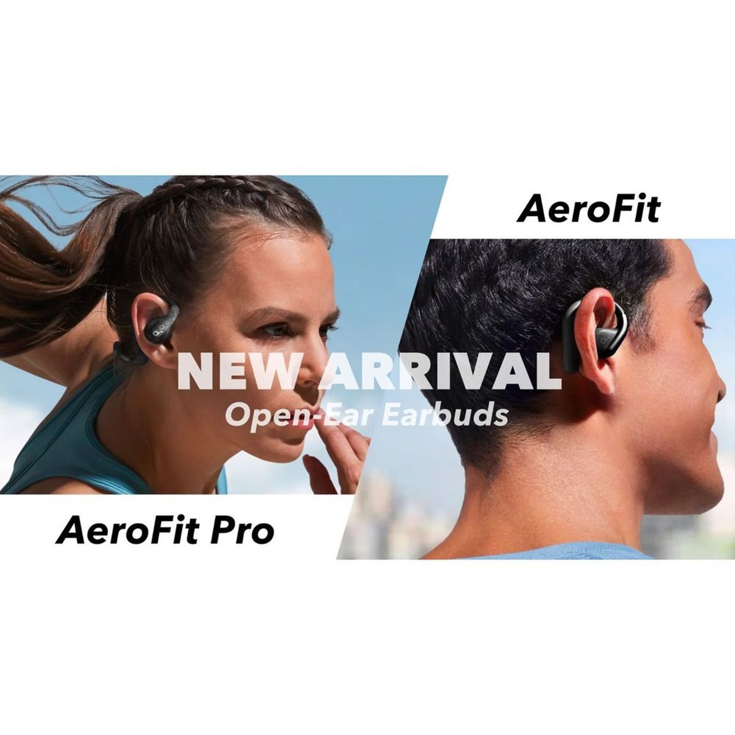 Anker Soundcore AeroFit Wireless Earbuds - Black